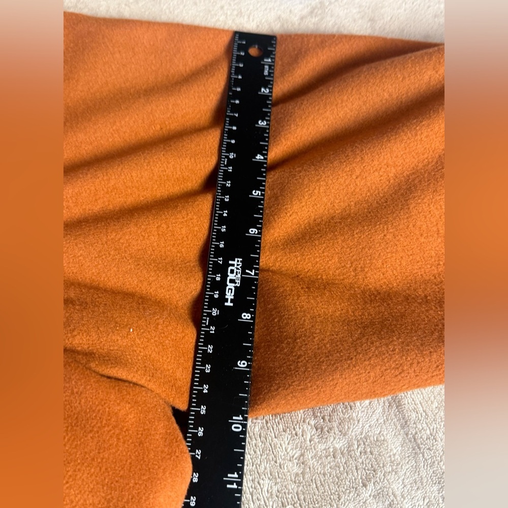 Vintage‎ Danielle Ltd. Rust Oversized Toggle Zippered Coat Jacket Women’s XS? - Picture 10 of 15